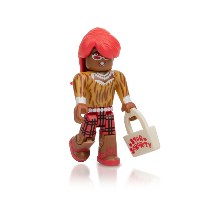 Фігурки персонажів - Ігрова фігурка Jazwares Roblox Mystery Figures Neon Orange Assortment S8 (ROG0196)#4