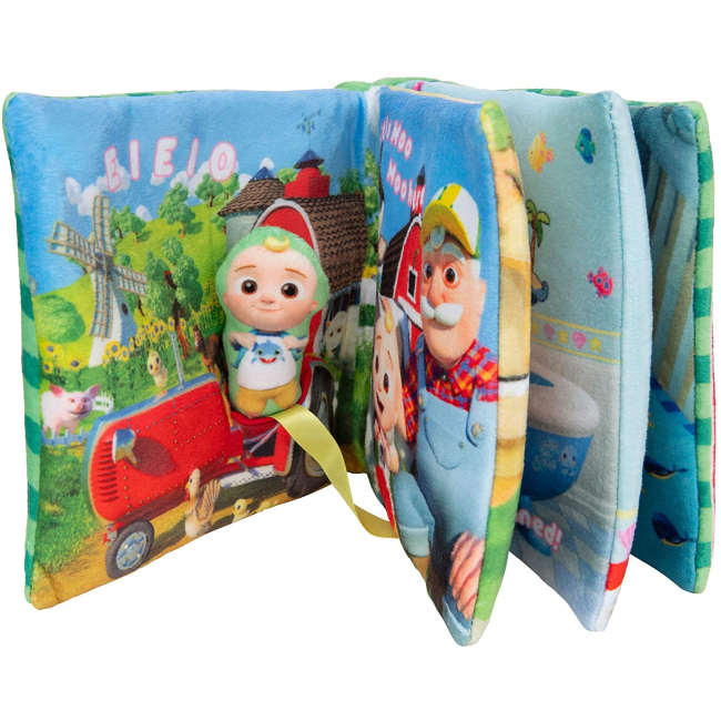 Развивающие игрушки - Игровой набор CoComelon Feature Roleplay Музыкальная плюшевая книга (CMW0025)#2