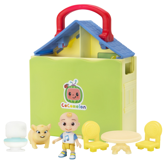 Мебель и домики - Игровой набор CoComelon Medium Playset Pop n Play House (CMW0109)#4