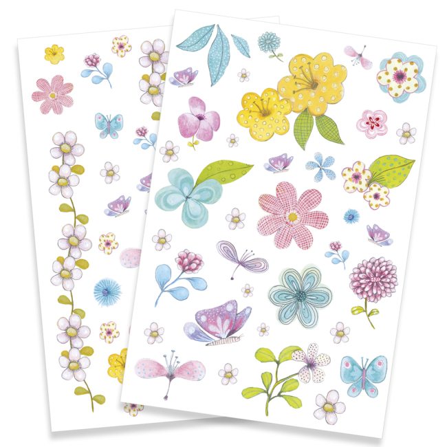 Косметика - Тату для тела DJECO Полевые цветы (DJ09585)#2