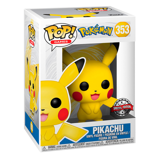 Фигурки персонажей - Фигурка Funko Pop Pokemon Пикачу (31528)#2