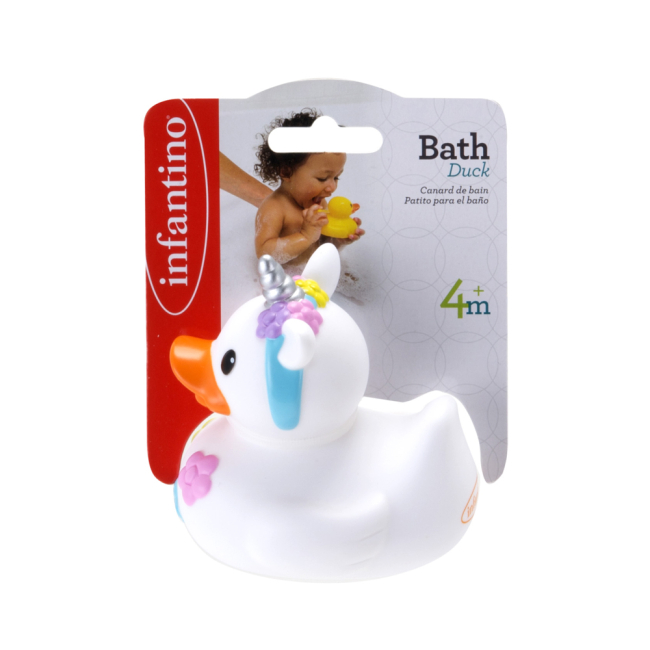 Іграшки для ванни - Іграшка для купання Infantino Каченя-единоріг (305101)#2