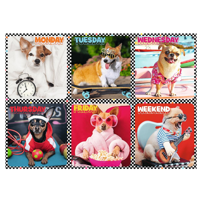 Пазлы - Пазл Trefl Счастливые щенки 200 элементов (13279)#2