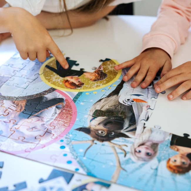 Пазлы - Пазл Trefl Glitter Сияние любви 100 элементов (14817)#3