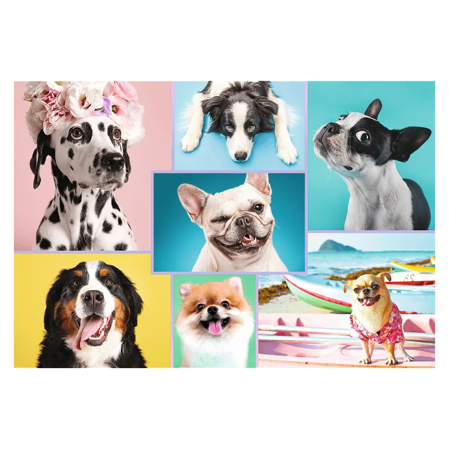 Пазли - Пазл Trefl Милі собаки 1500 елементів 926186)#2