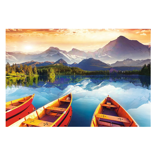 Пазлы - Пазл Trefl Хрустальное озеро 2000 элементов (27096)#2