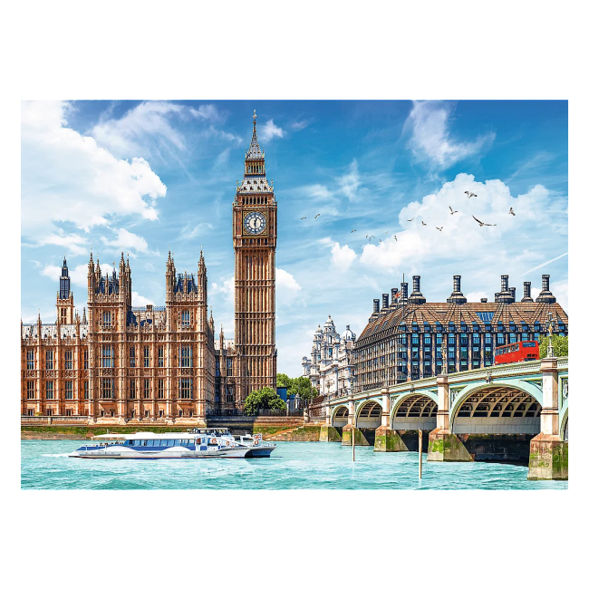Пазлы - Пазл Trefl Биг-Бен Лондон 2000 элементов (27120)#2