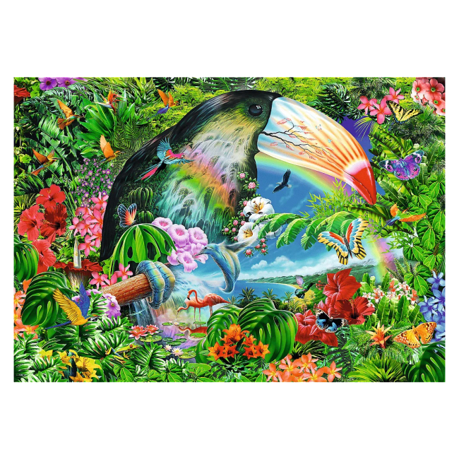 Пазлы - Пазл Trefl Spiral Тропики 1040 элементов (40014)#2