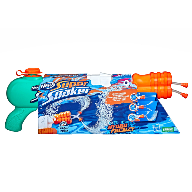 Водное оружие - Бластер игрушечный водный Nerf Супер Сокер Hydro Frenzy (F3891)#2
