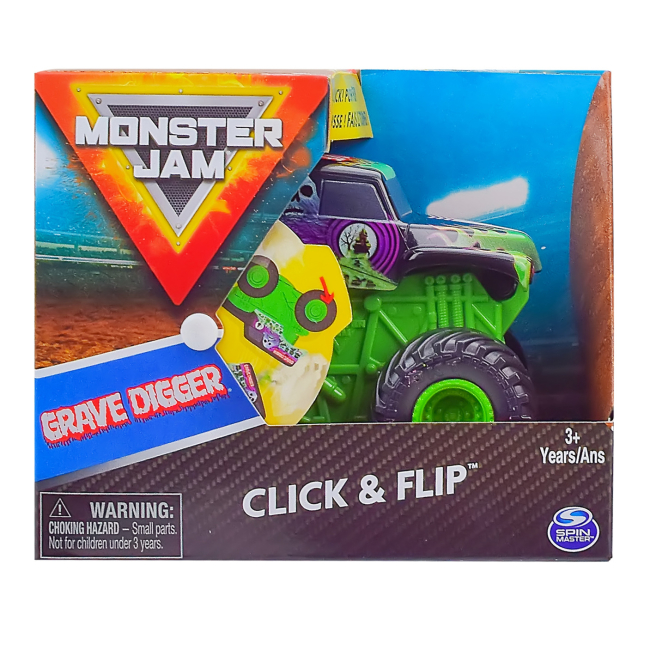 Автомодели - Автомодель Monster Jam Grave digger 1:43 (6055963-1)#4