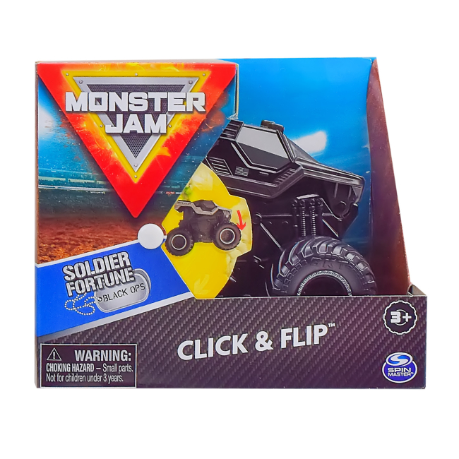 Автомодели - Автомодель Monster Jam Soldier fortune 1:43 (6055963-4)#3