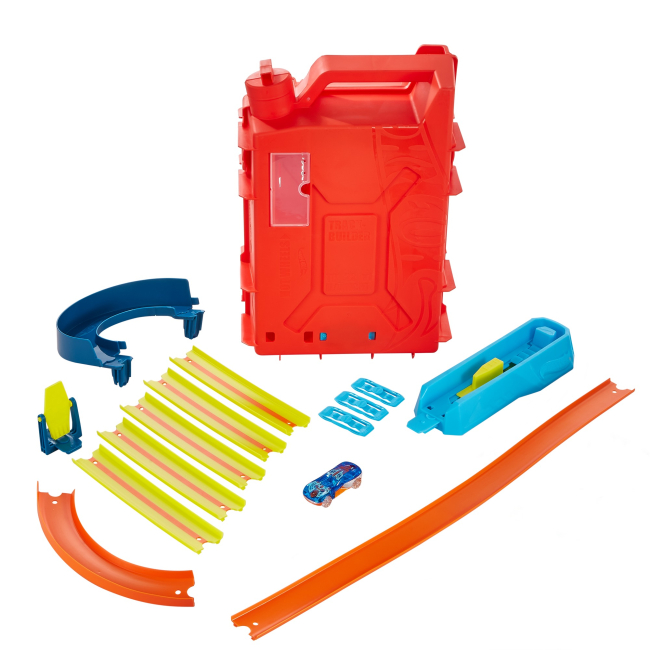 Автотреки - Трек Hot Wheels Track builder Турботрюки (HDX78)#3