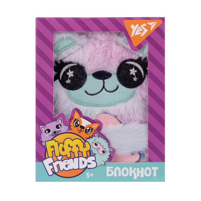 Канцтовари - Блокнот Yes Fluffy Friends ведмедик Юкс (151699)#2