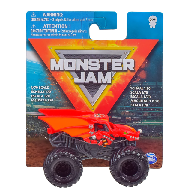 Автомоделі - Автомодель Monster Jam Dragonoid 1:70 (6047123/6047123-8)#3