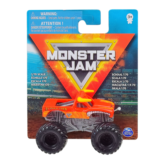 Автомодели - Автомодель Monster Jam El Toro Loco 1:70 (6047123/6047123-9)#3