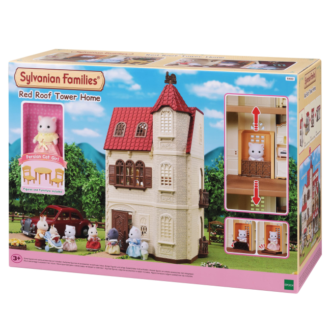 Фигурки животных - Игровой набор Sylvanian Families ​Трехэтажный дом (5400)#3