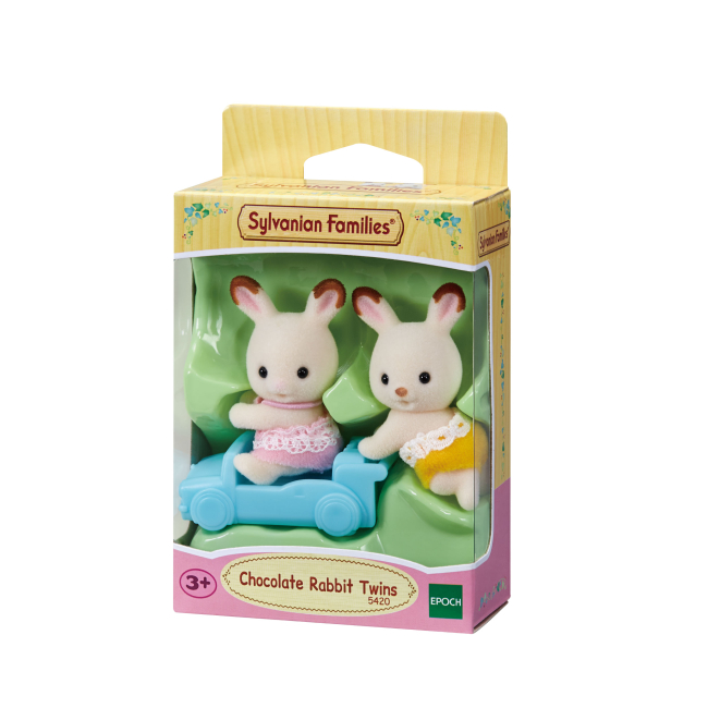 Фигурки животных - Игровой набор Sylvanian Families Шоколадные Кролики-близняшки (5420)#2