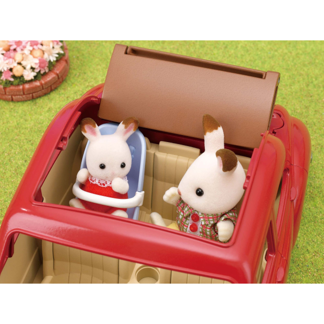 Аксесуари для фігурок - Ігровий набір Sylvanian Families Сімейна автівка для подорожі (5448)#4