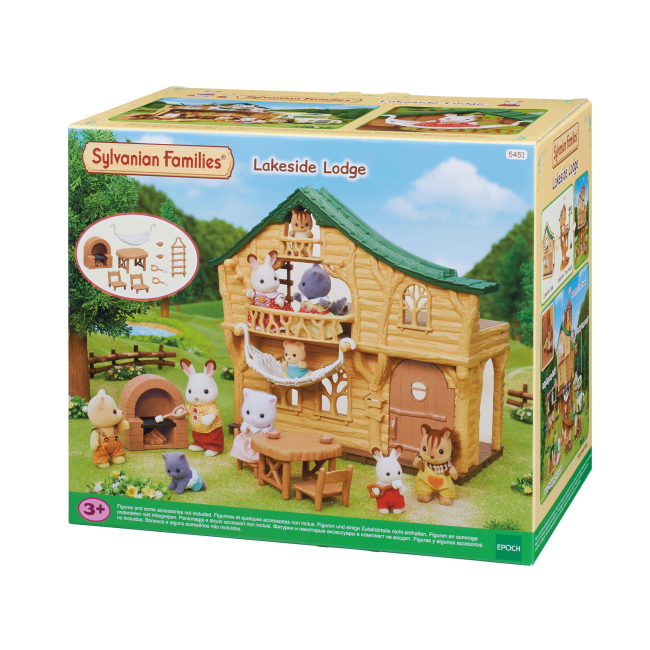 Аксесуари для фігурок - Ігровий набір Sylvanian Families Будинок на озері (5451)#2