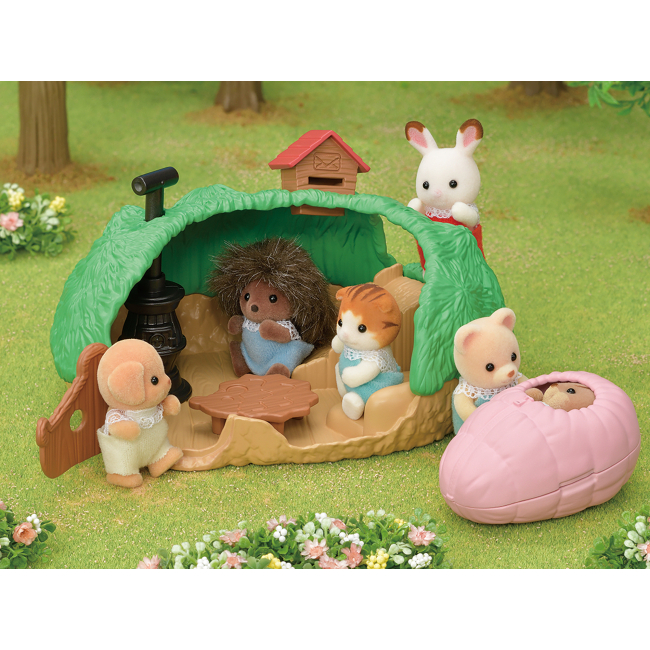 Фигурки животных - Игровой набор Sylvanian Families Лесной домик Ежика (5453)#4