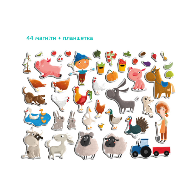 Развивающие игрушки - Магниты Dodo Ферма (200206)#4