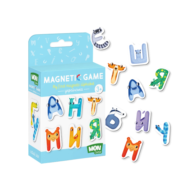 Развивающие игрушки - Магнитные буквы Dodo украинский (200211)#2