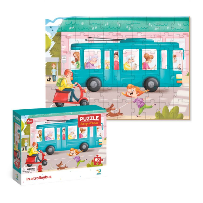 Пазлы - Пазл Dodo В троллейбусе (300552)#2