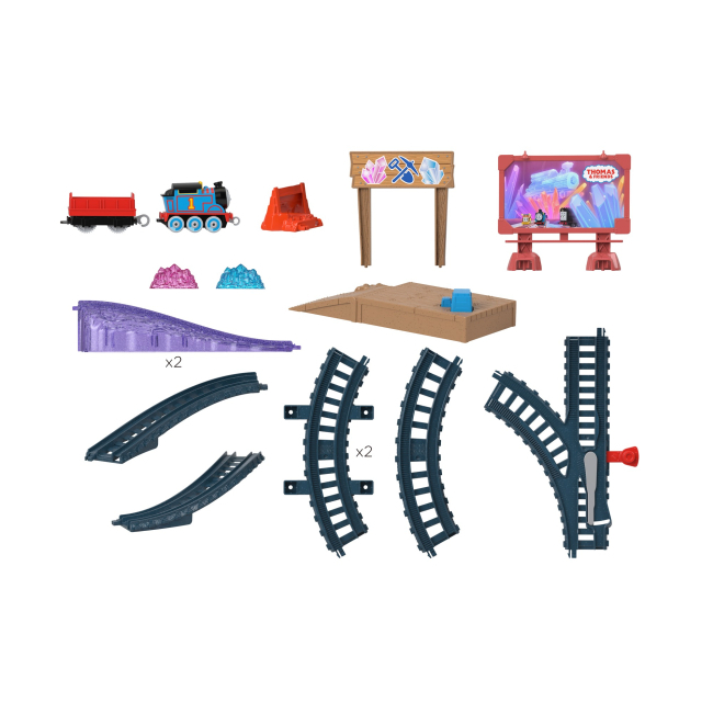 Железные дороги и поезда - Набор Thomas and Friends Веселые приключения паравозика Томаса (HGY82/HGY83)#3