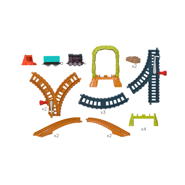 Железные дороги и поезда - Набор Thomas and Friends Веселые приключения паравозика Дизеля (HGY82/HGY85)#3