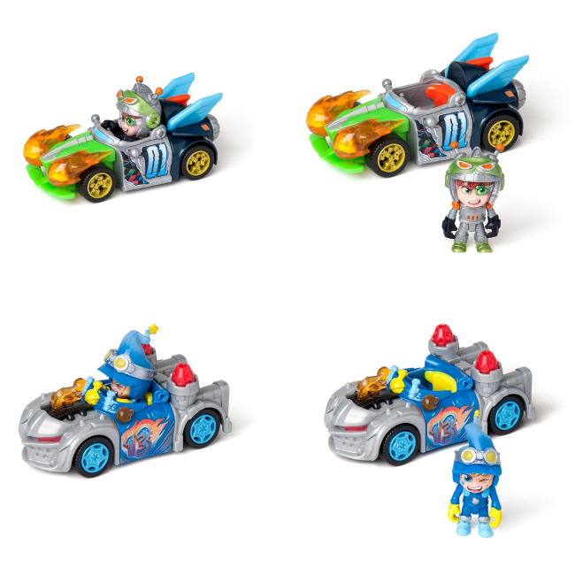 Автомодели - Игровой набор T-Racers Миксуй и драйвуй сюрприз (PTR1D208UA01)#4