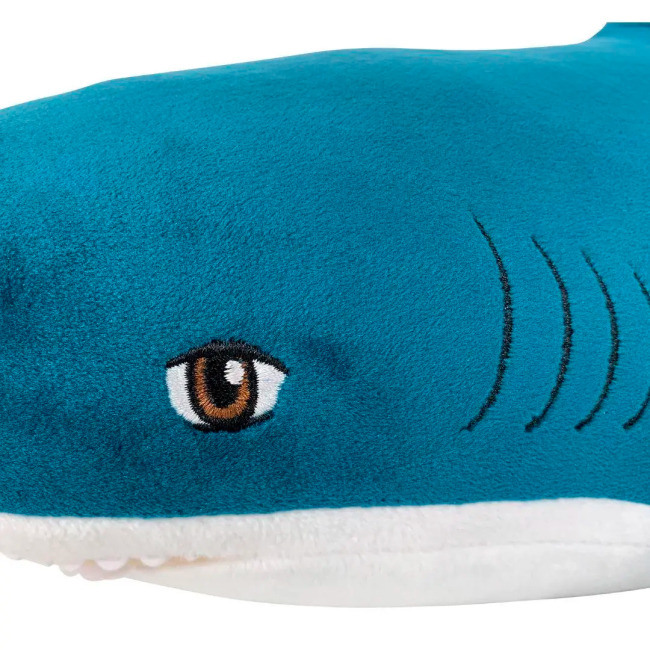 М'які тварини - М'яка іграшка WP Merchandise Акула бірюзова 50 см (FWPTSHARK22BL0050)#3