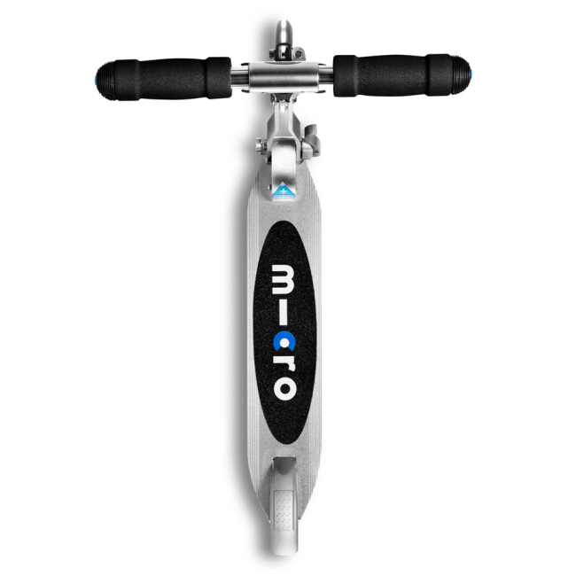 Самокаты - Самокат Micro Sprite LED Матовый серебристый (SA0216)#2