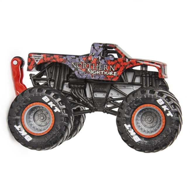 Автомодели - Автомодель Monster Jam Northern Nightmare series 20 1:64 (6044941-17)#2