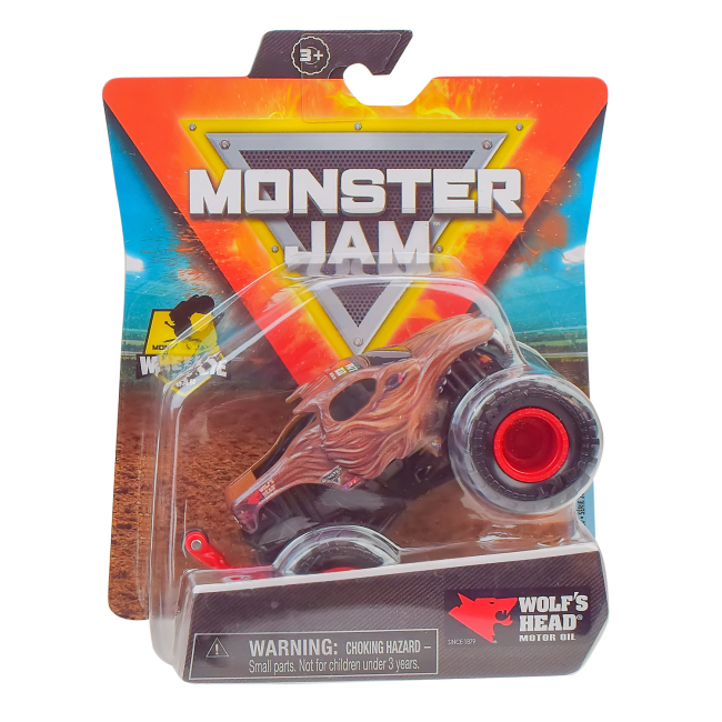Автомоделі - Автомодель Monster Jam Wolf's head series 20 1:64 (6044941-19)#3