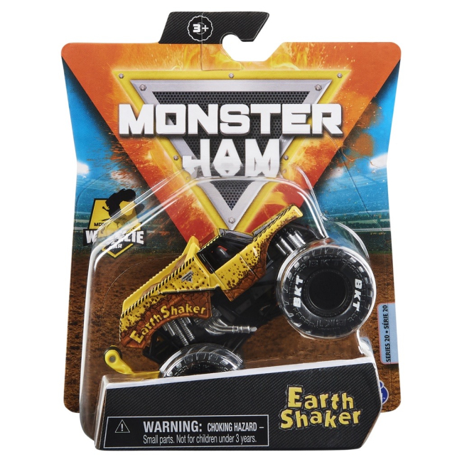 Автомодели - Автомодель Monster Jam Earth shaker series 20 1:64 (6044941-21)#3