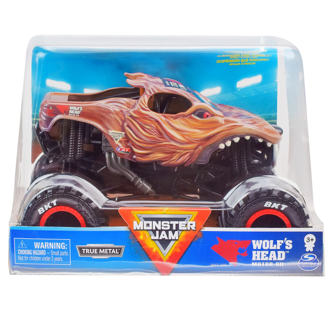 Автомодели - Машинка Monster Jam Wolf's head 1:24 (6056371/6056371-5)#3