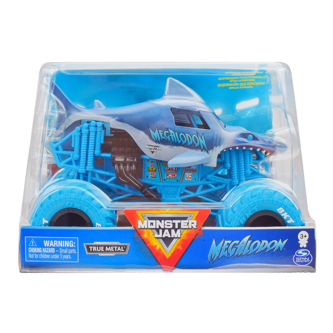 Автомодели - Автомодель Monster Jam Megalodon 1:24 (6056371/6056371-6)#3
