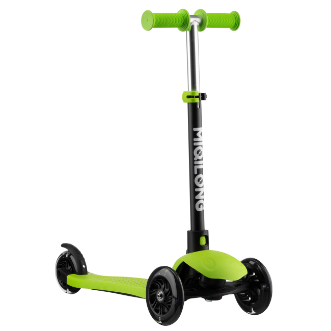 Самокаты - Самокат Miqilong Alamo 3 в 1 зеленый (ALAMO-125-GREEN)#2