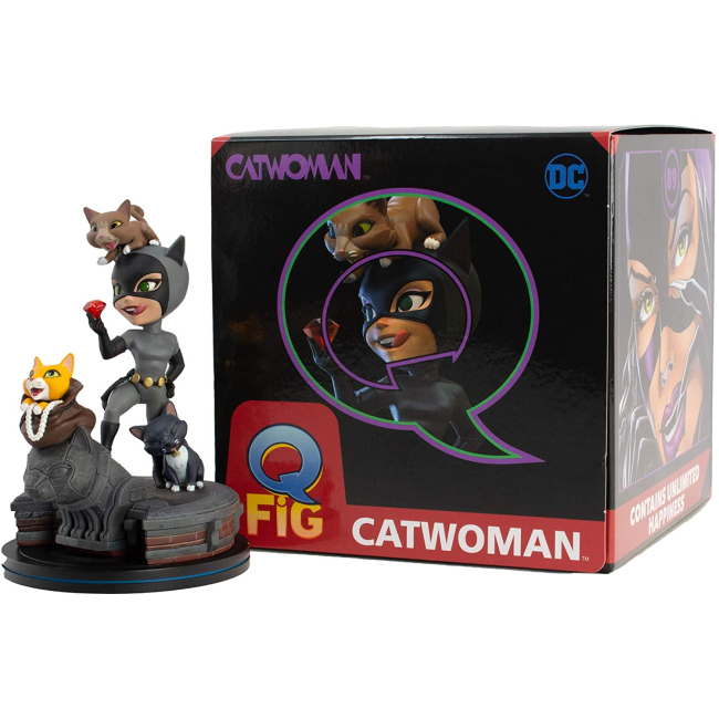 Фигурки персонажей - Фигурка Quantum Mechanix DC Comics Catwoman (DCC-0626)#7