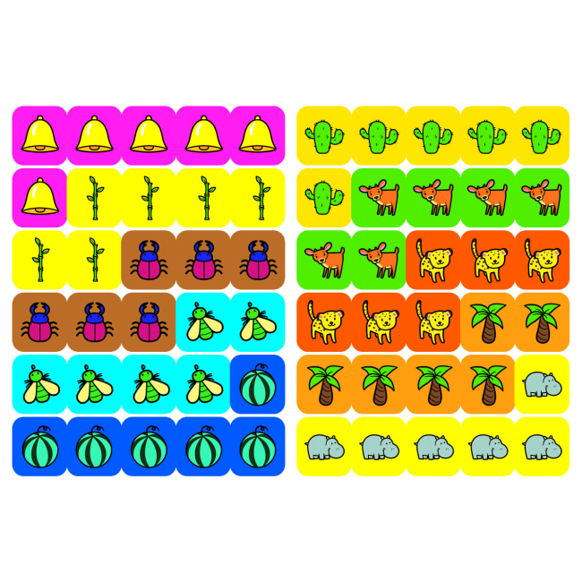 Книги-картинки для дітей (2-6 років) - Книжка «Віршики лепетушки-балакушки. Скільки в мене лапок? 60 наліпок» (9786175472545)#4