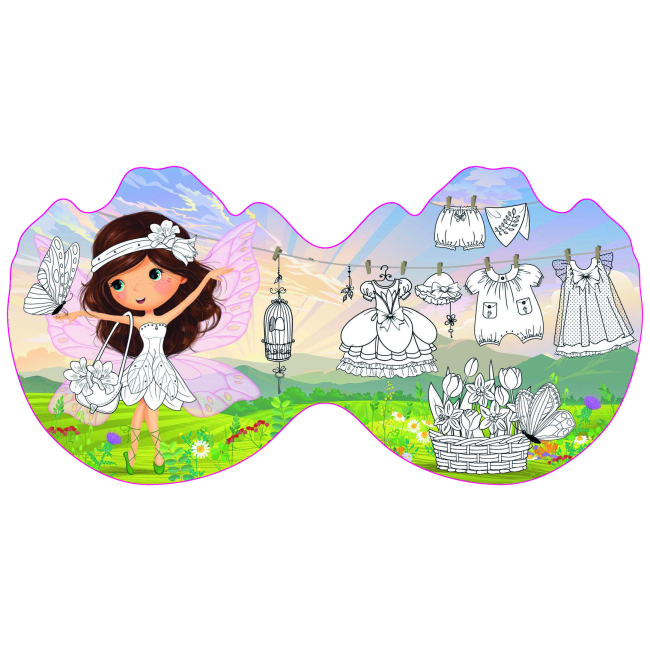 Розмальовки та актівітібуки (2-6 років) - Книжка «Квіткові феї. Тюльпанна. 57 наліпок» (9789669874986)#2