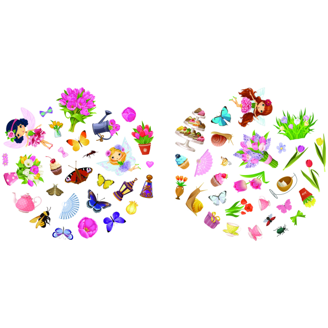 Раскраски и активитибуки (2-6 лет) - Книжка «Квіткові феї. Тюльпанна. 57 наліпок» (9789669874986)#4