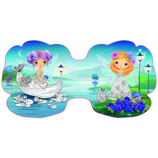 Раскраски и активитибуки (2-6 лет) - Книжка «Квіткові феї. Фіалка. 72 наліпки» (9789669875044)#3