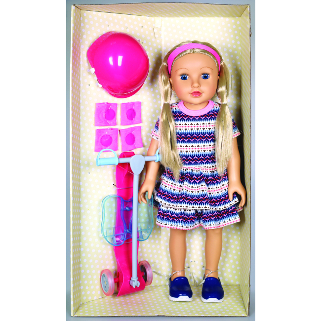 Пупсы - Кукла Lotus Прогулка на самокате 45см (18899/29) (6337279)#3