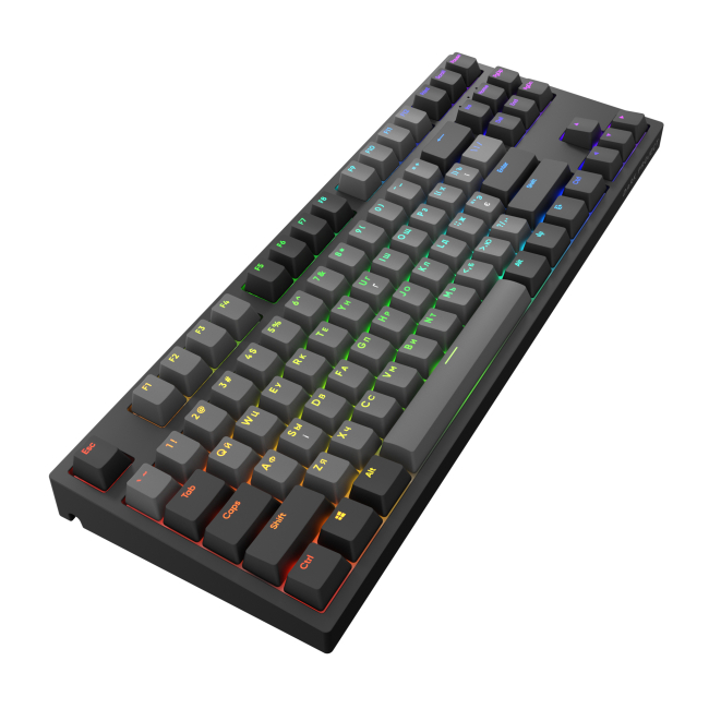 Клавіатура і миші - Ігрова клавіатура Dark project Pro KD87A PBT Gateron Mechanical Tea (DP-KD-87A-004100-GTC)#4