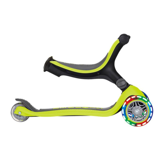 Самокаты - Самокат Globber Go up Foldable plus зелёный 3 в 1 (643-106)#2
