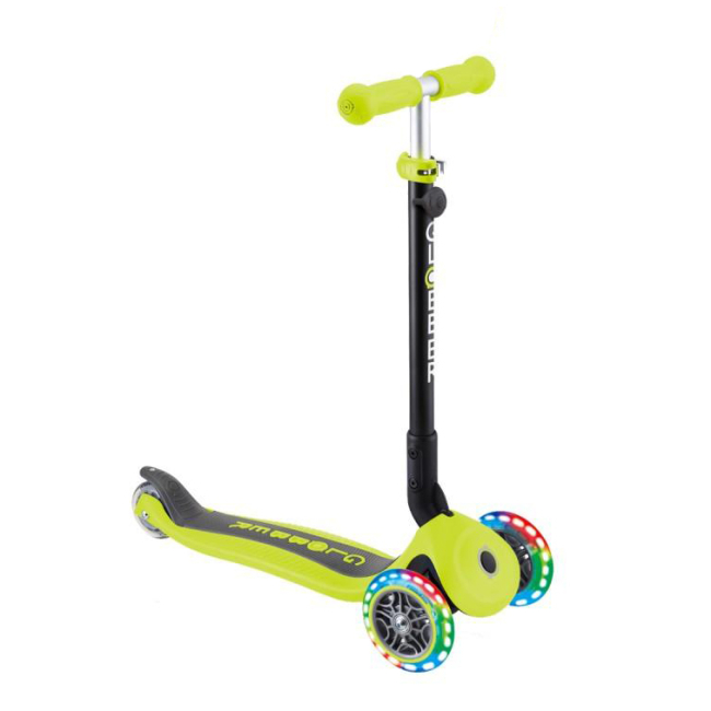 Самокаты - Самокат Globber Go up Foldable plus зелёный 3 в 1 (643-106)#3