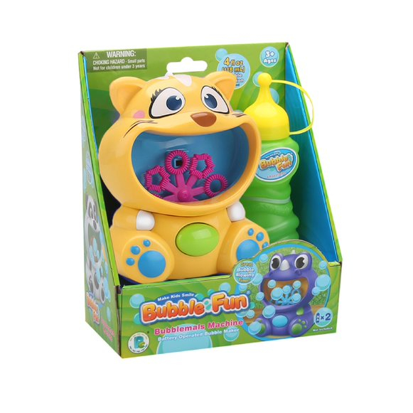 Мыльные пузыри - Генератор мыльных пузырей Bubble Fun Котик (DHOBB10470B)#3