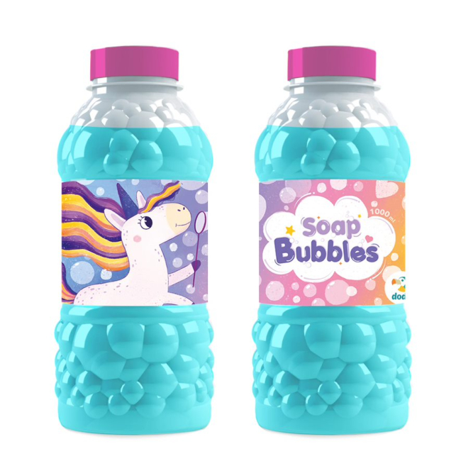 Мыльные пузыри - Мыльные пузыри DoDo Bubbles Единорожки 1000 мл (500105) (500106)#2