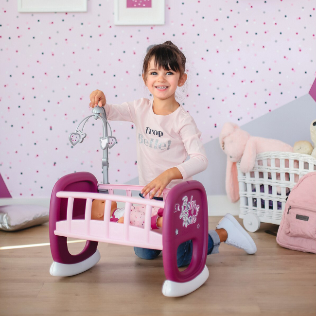 Мебель и домики - Колыбель Smoby Baby nurse Прованс (220343)#3